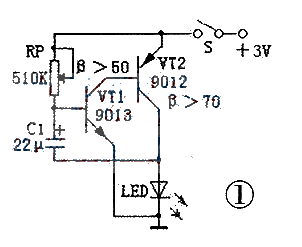 Make a simple LED flashing light