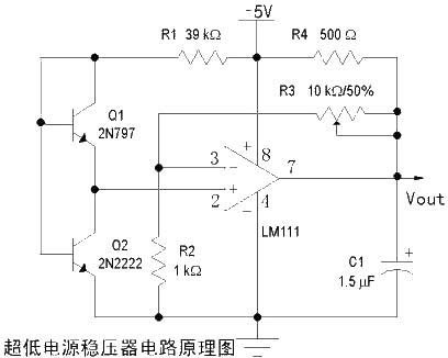 An ultra-low output voltage regulator