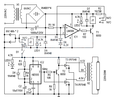 Emergency Light Circuit Production