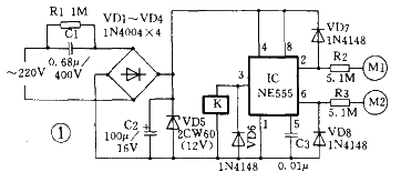 Five examples of touch switches