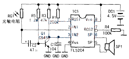 FL52C4 induction electronic greeter