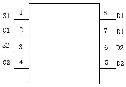 Si9933DY Pinout