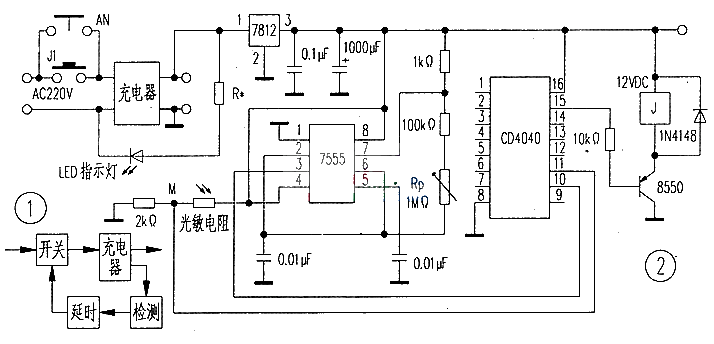 Automatic battery charger