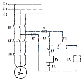 A small improvement on the double-position automatic control circuit of water pump