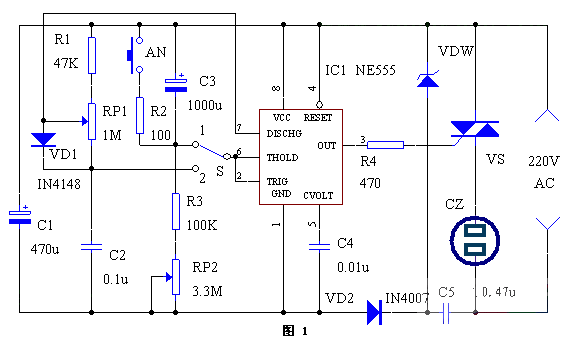 Voltage regulation and timing dual-purpose controller