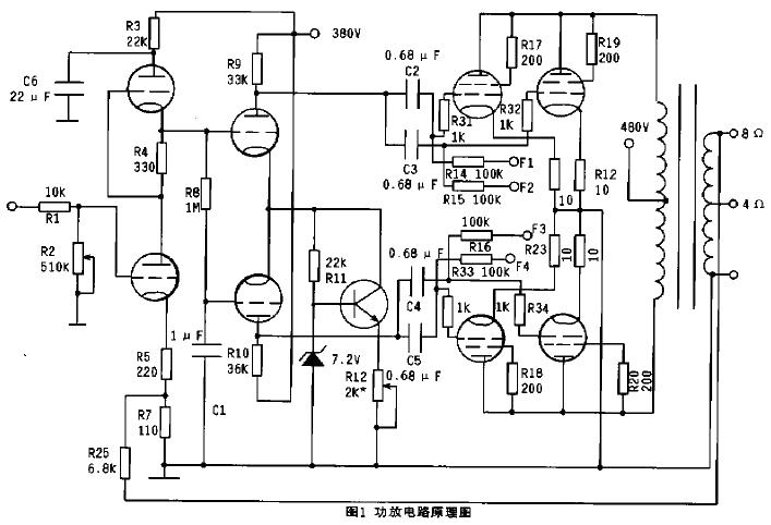 FU-7 Tube Amplifier Homemade