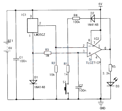 Simple and easy to make zero degree detector