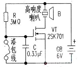 Simple disconnection burglar alarm