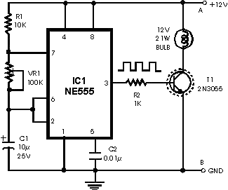 555 signal light