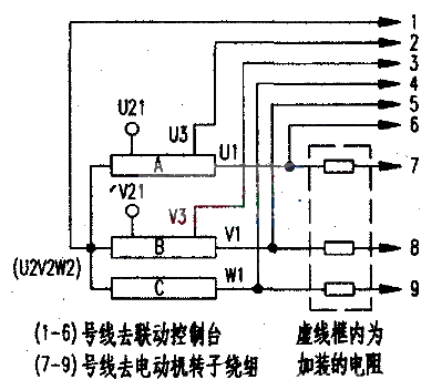 Installation and maintenance of resistors for cranes