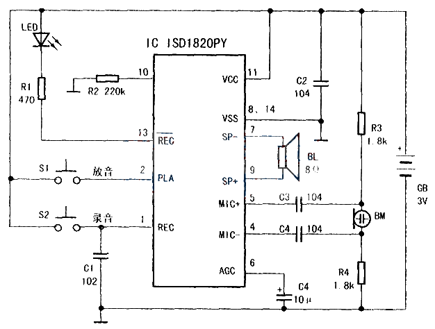 The fun of making ISD1820 voice recording box