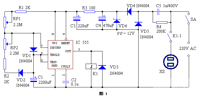 Making a timer with NE555