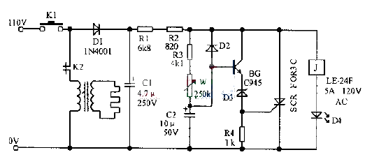 Plastic sealing machine circuit diagram