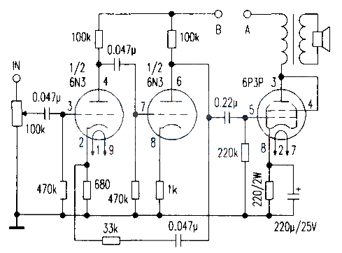 A simple and practical tube amplifier