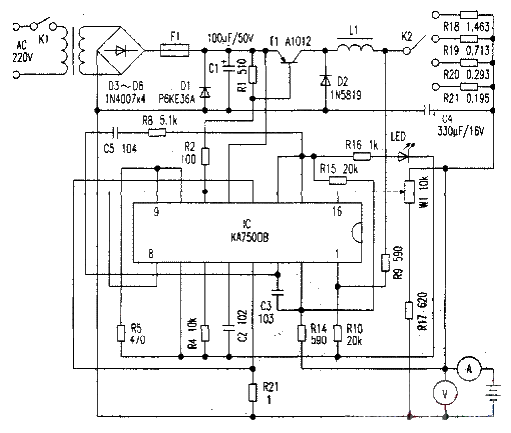 Converting a lithium battery charging board into a constant voltage and current charger