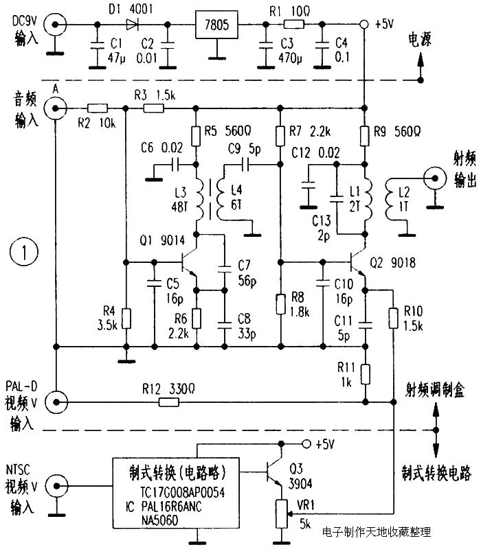 AV RF Modulator DIY