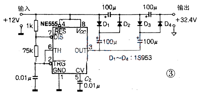 ne555升压电路图图片