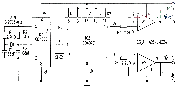 Precision 50Hz signal generator