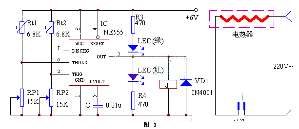 NE555 Temperature Controller