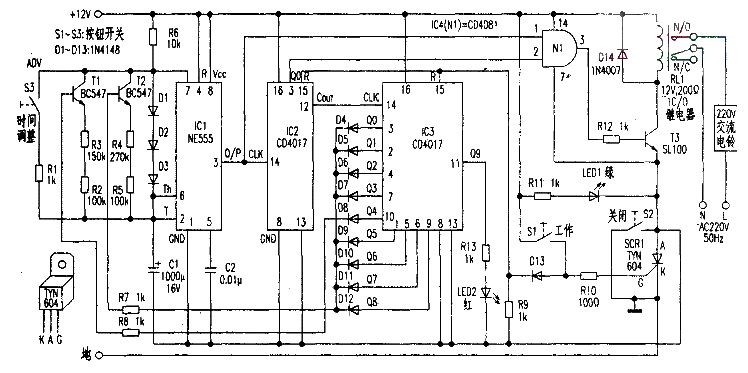 Homemade bell controller