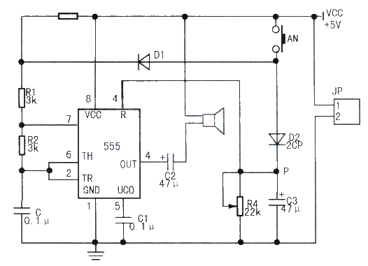 Design and production of dual-tone doorbell circuit