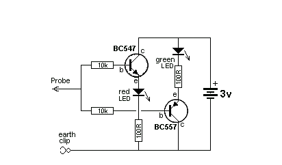 Simple logic probe