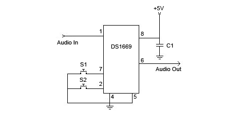 DS1669 Digital Variable Resistor