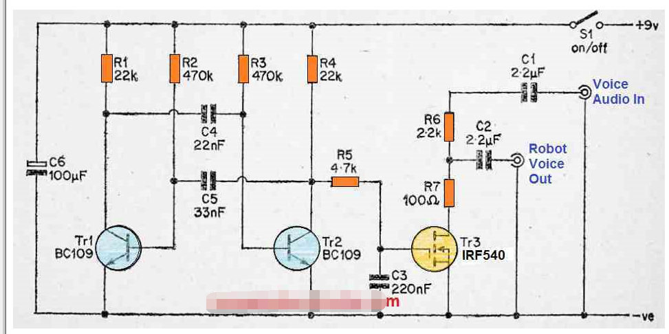 机器人语音发生器电路