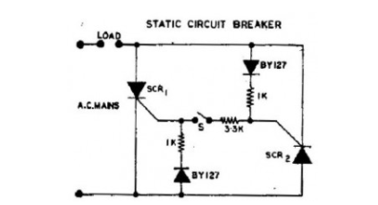 静态断路器的电路图