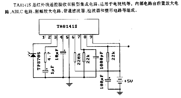 TA8141S (TV)<strong><strong>Infrared remote control</strong></strong><strong><strong>Receiver circuit</strong></strong>.gif