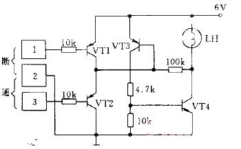 Touch on-off electronic switch circuit diagram