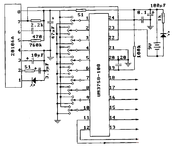 UM3758 (Universal)<strong><strong>Infrared</strong></strong>or<strong><strong>Ultrasonic</strong></strong><strong><strong>Remote Control</strong></strong> Transceiver circuit-<strong><strong>Receiver circuit</strong></strong>.gif