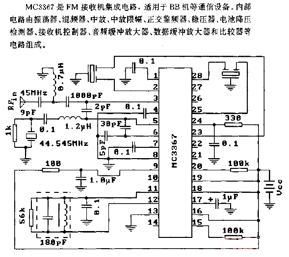 MC3367 (<strong><strong>Communication Equipment</strong></strong>)<strong>FM</strong><strong><strong>Receiver Circuit</strong></strong>.gif