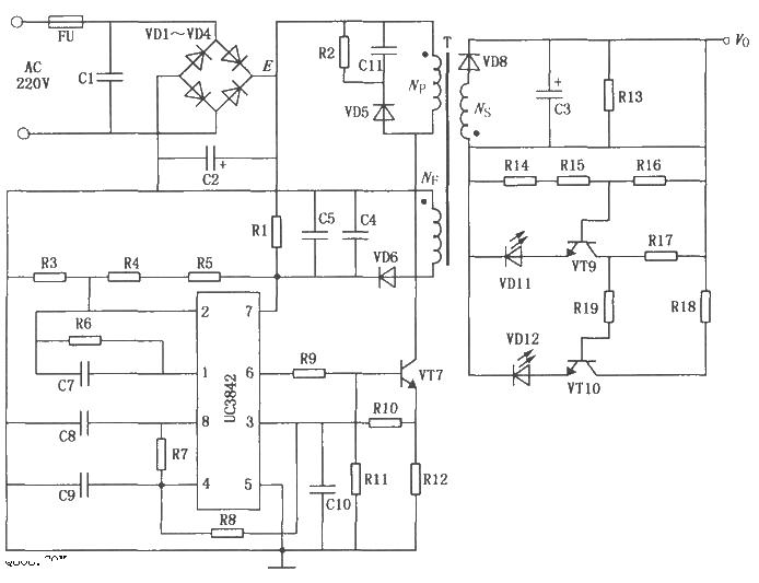 <strong><strong>Electric bicycle</strong></strong><strong><strong>battery charger</strong></strong> made by <strong><strong>UC3842</strong></strong> .jpg