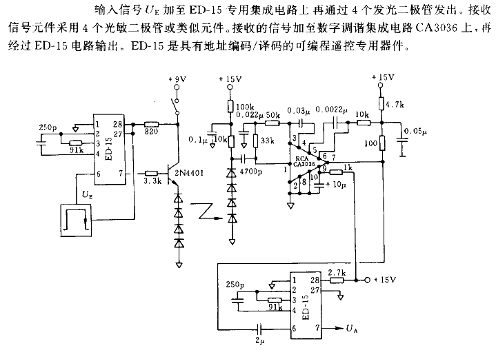 Long distance<strong><strong>infrared control</strong></strong><strong><strong>signal</strong></strong><strong><strong>transmitting and receiving circuit</strong></strong>. gif