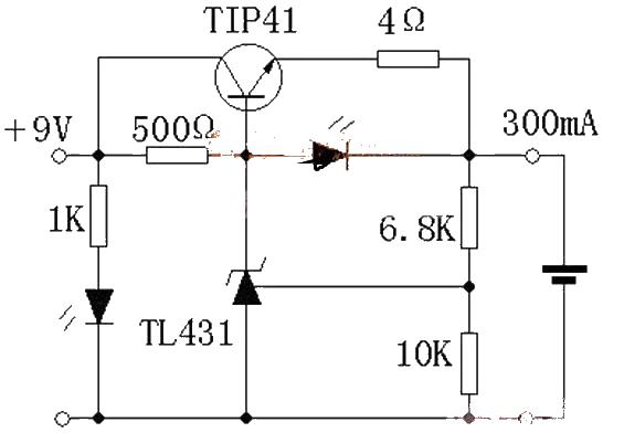 Simple and practical lithium battery charger diagram