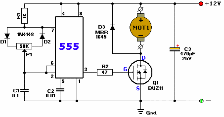 [Dry information] NE555 typical application circuit diagram (2)