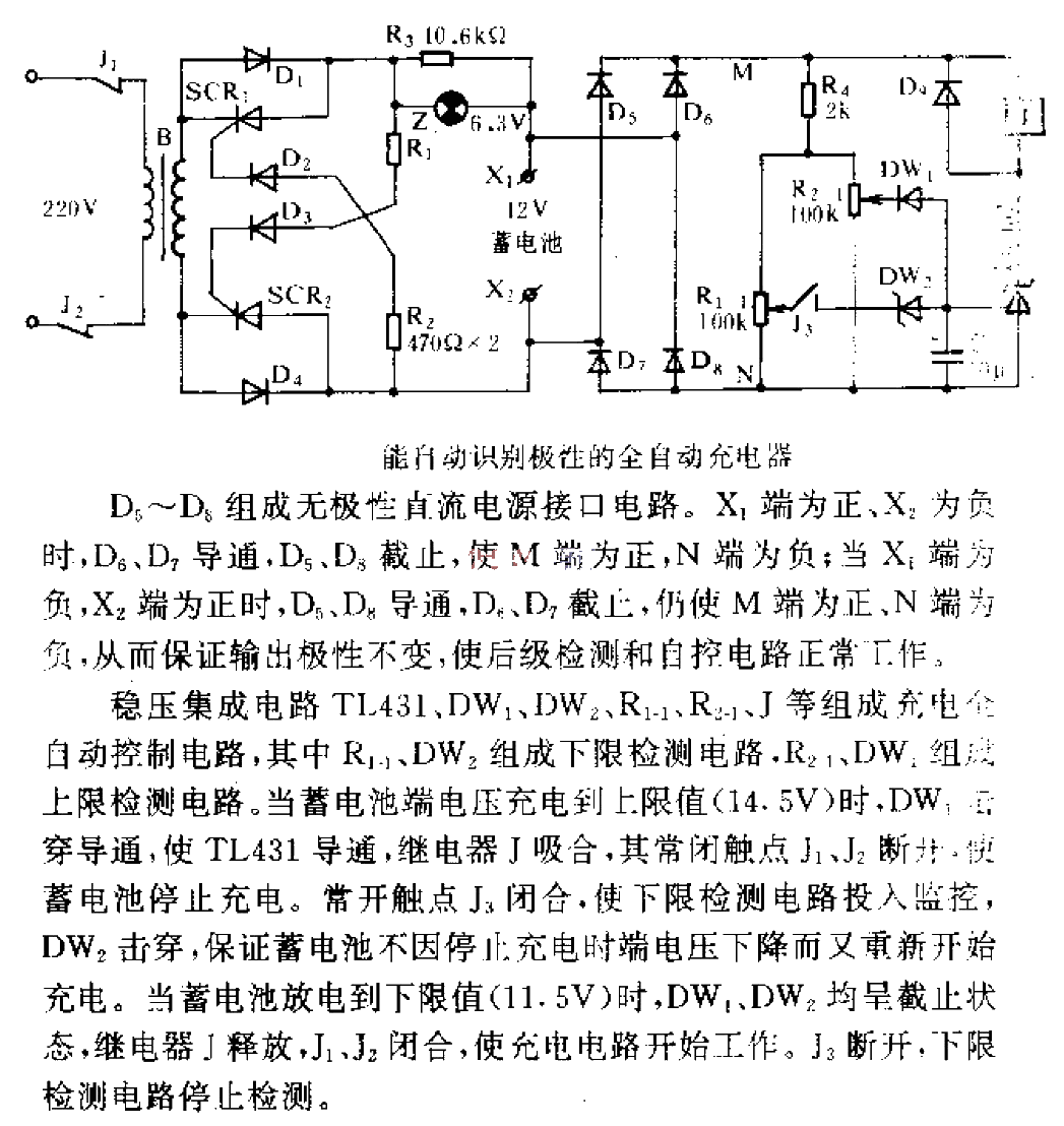 <strong>Fully automatic</strong> charger that can <strong>automatically identify</strong> polarity.gif