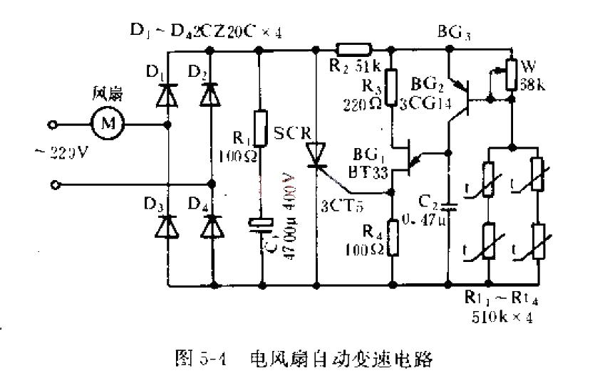 <strong>Electric fan</strong>Automatic variable speed<strong>Circuit</strong>.jpg