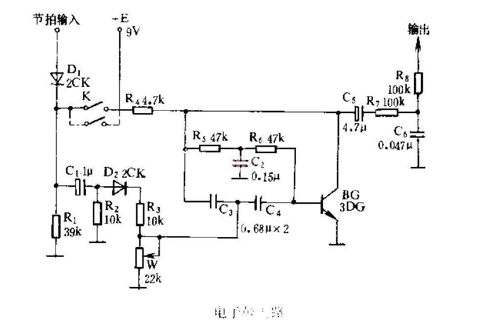 electronic drum circuit