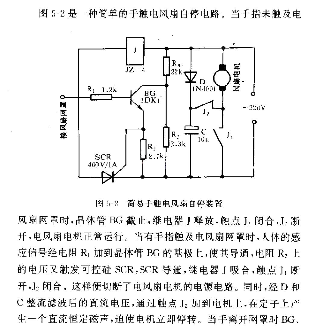 Simple touch<strong>electric fan</strong>self-stop device.jpg