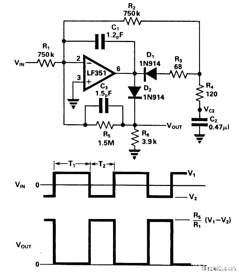 Op amp clamp circuit