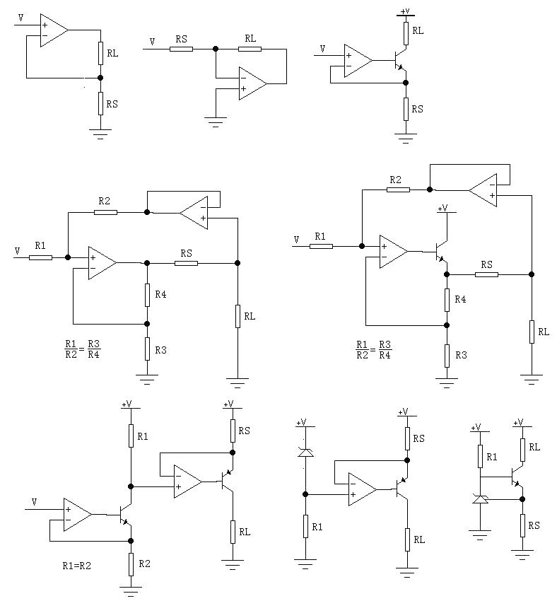 Six common constant current source circuit diagrams and analysis