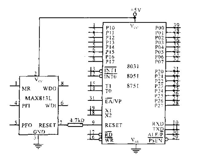 <strong>MAX813L</strong> and MCS-51<strong>MCU reset</strong><strong>Practical circuit</strong>.gif