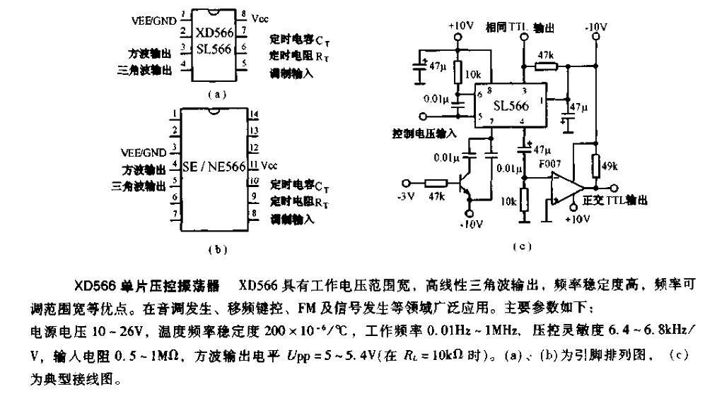 XD566 single chip<strong>voltage controlled oscillator</strong><strong>circuit diagram</strong>.gif