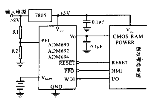 <strong>ADM</strong>690~<strong>ADM</strong>695 constitute the <strong>detection circuit</strong> (2).gif