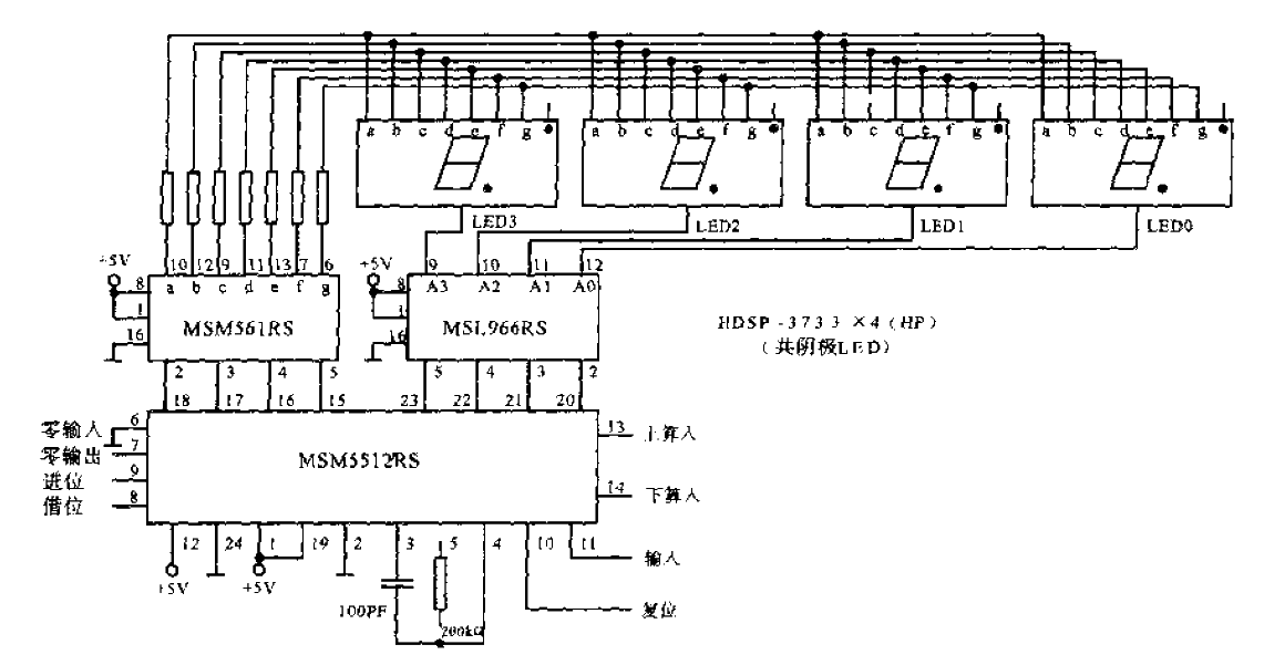 4-digit <strong>LED display</strong> driver UP, DOWN<strong>Counter</strong>.gif