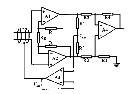 Single power supply bridge amplifier circuit