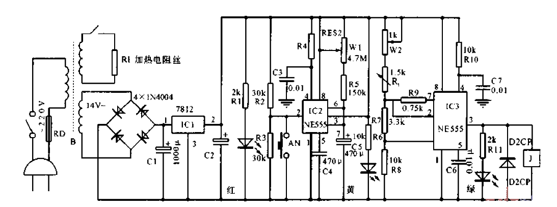 Household electric heating<strong>Temperature control</strong><strong>Circuit</strong>.gif