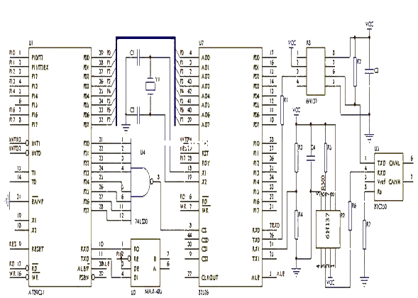 CAN interface circuit diagram